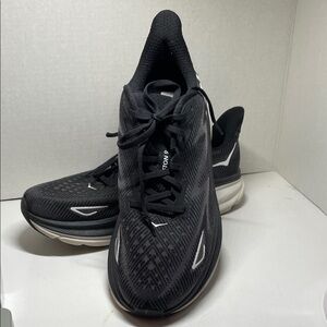 Hoka Men's Black Athletic Shoes Size 12